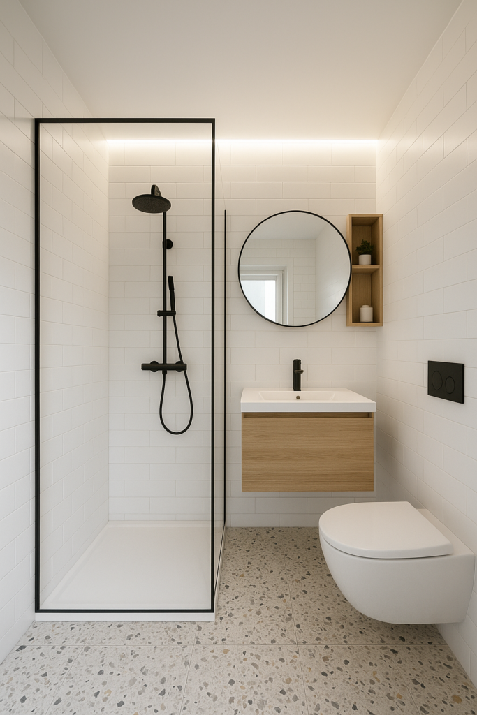 Aménagement petite salle de bain : plans et budget