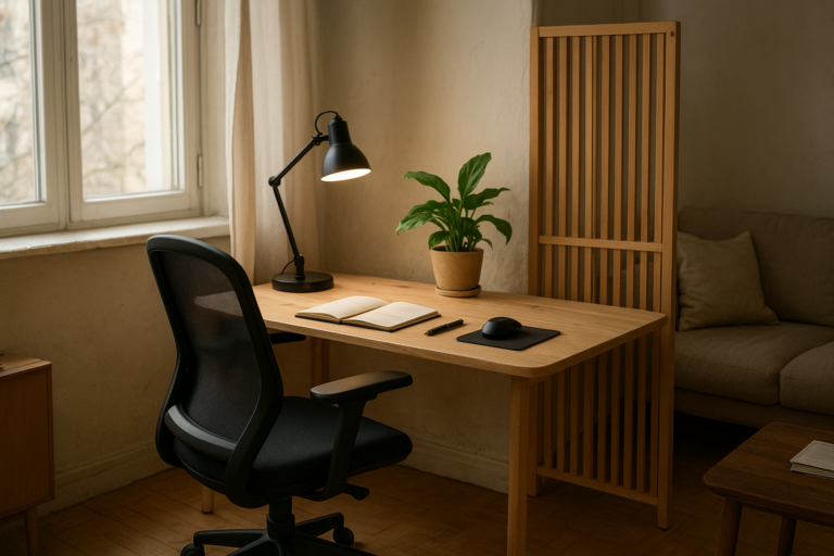 Aménager un espace de télétravail à domicile : 7 étapes simples sans se ruiner