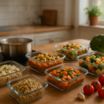 Batch Cooking pour Débutants : Guide Simple avec Menu et Liste de Courses