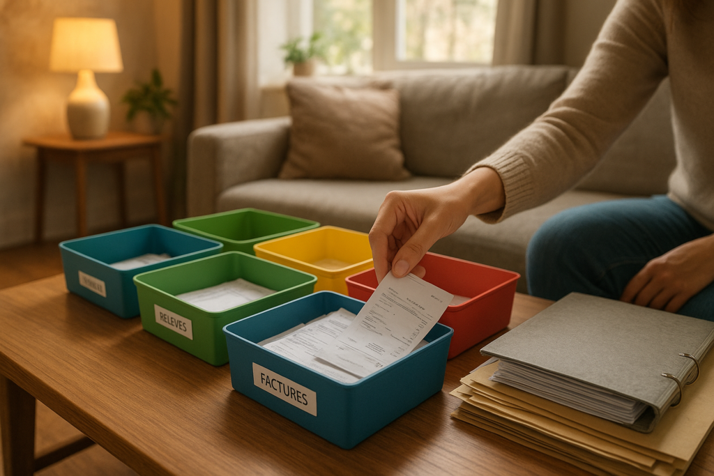 Organisation des papiers administratifs : la méthode simple