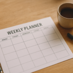 Planning Hebdomadaire Imprimable Gratuit : 10 Modèles PDF