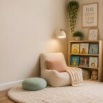 Petit espace, grand effet : créer un coin lecture cocooning pour vos enfants