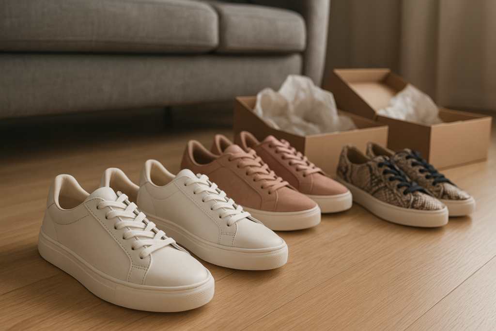 Baskets tendance femme à petit prix : le guide