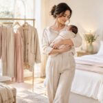 Élégante avec un bébé : les cinq pièces qui font tout le travail