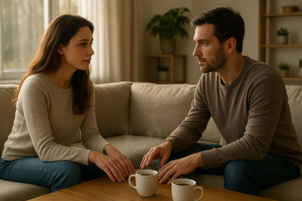 Rétablir le dialogue après une dispute de couple : 4 étapes